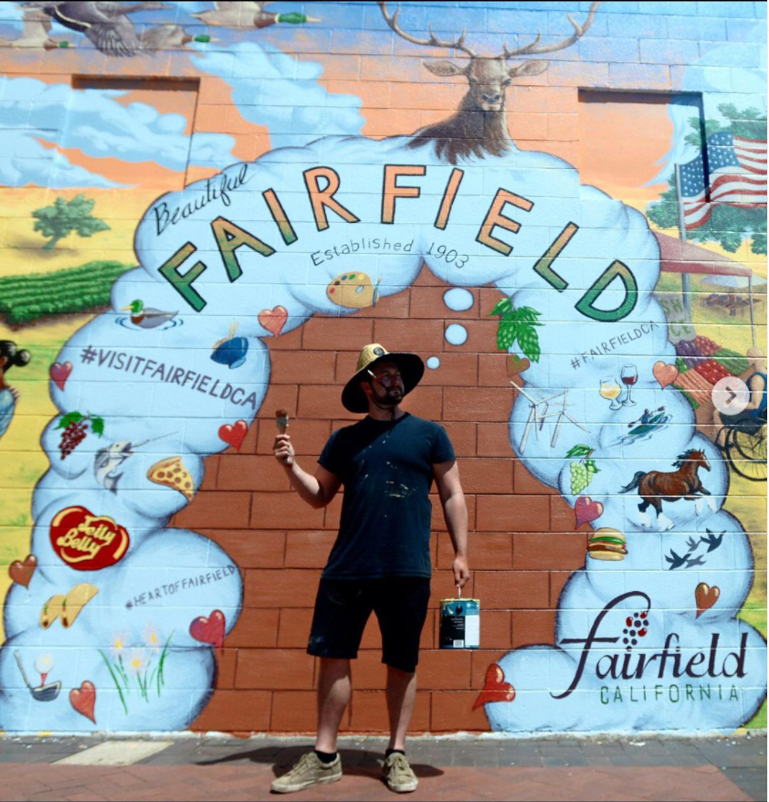 Dreams of Fairfield Mural with Nick Stiles