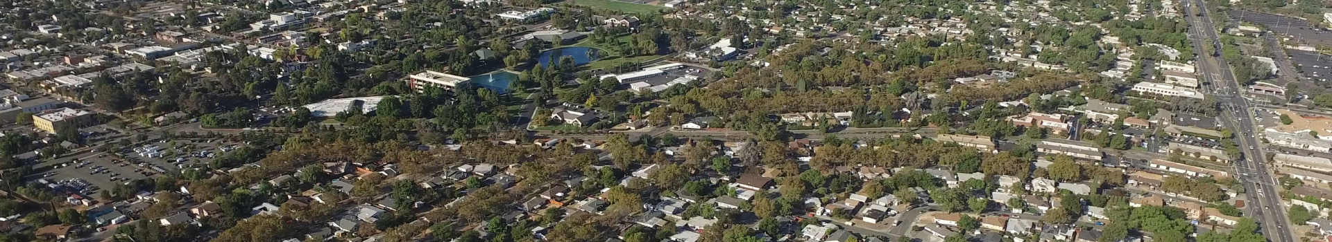 Aerial Downtown Fairfield