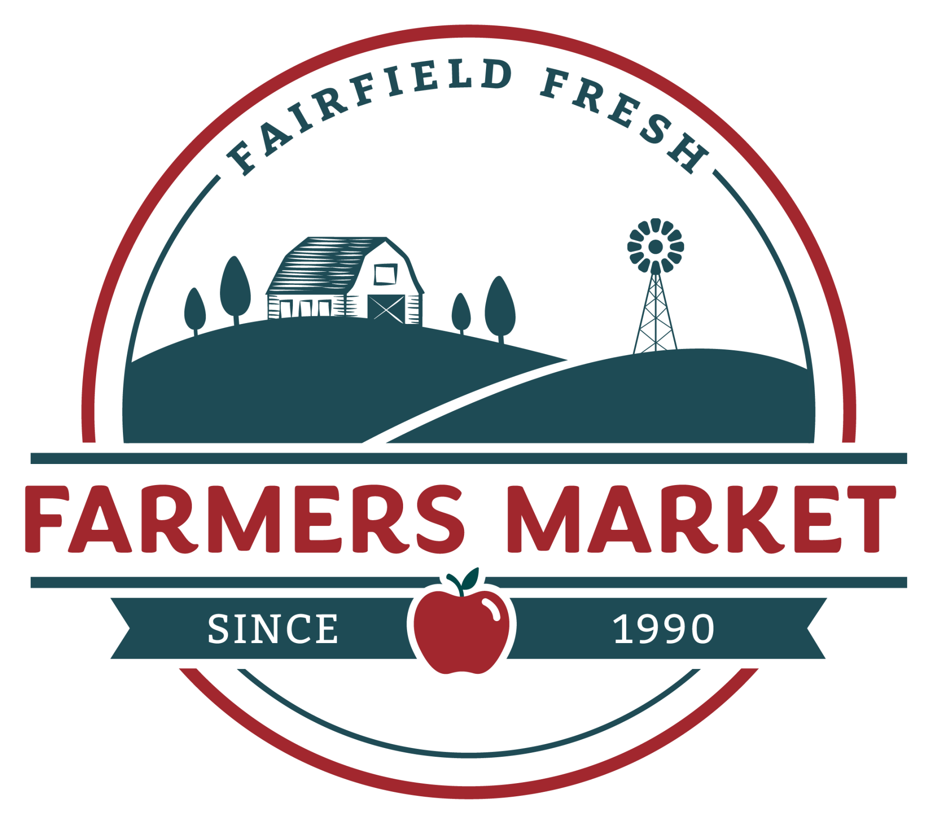 Fairfield Farmers Market Fresh Logo 2024