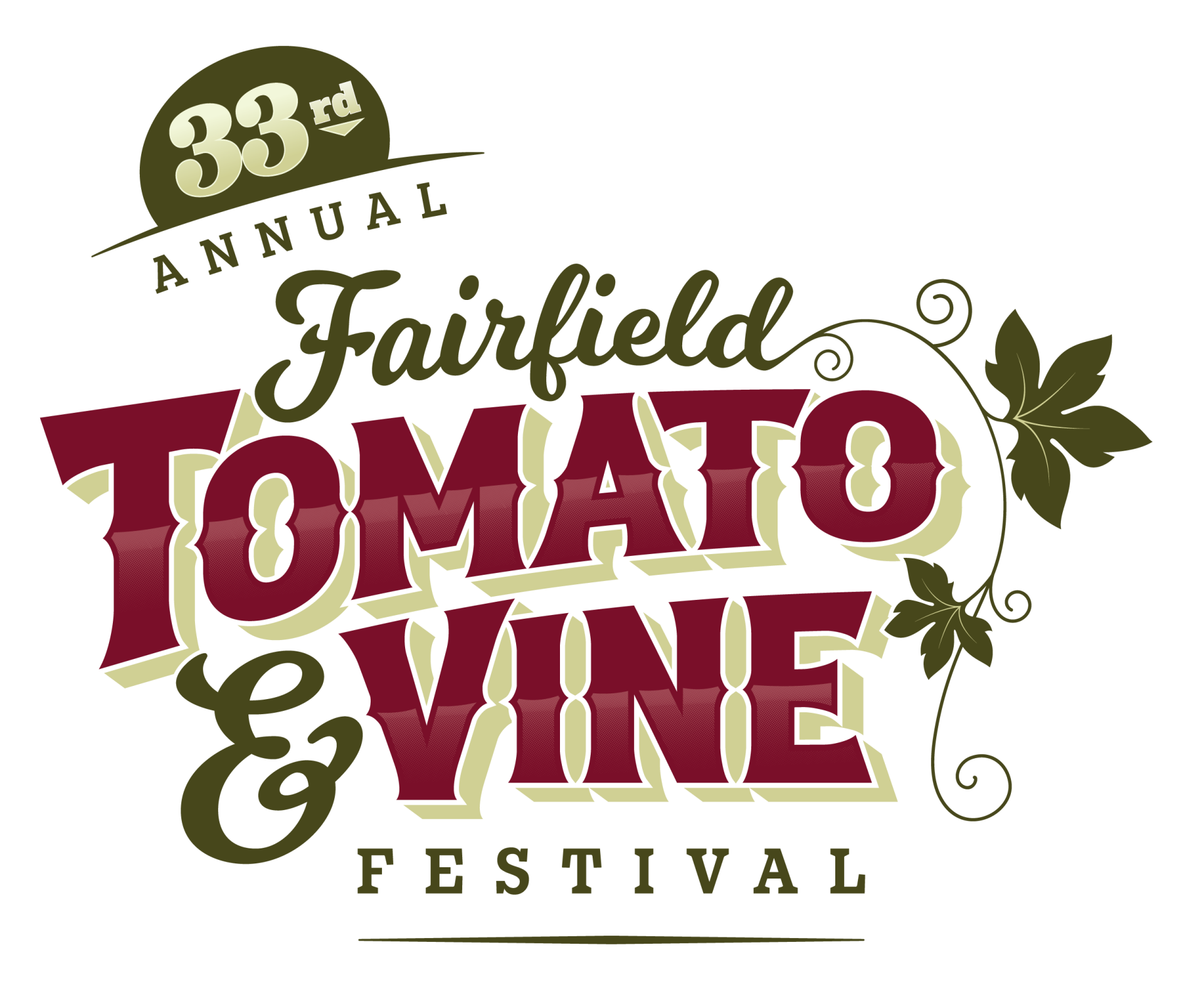 33rd Annual Tomato & Vine Festival Logo